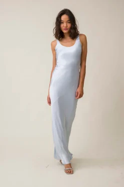 Line & Dot ADELYN DRESS BLUE- Dresses