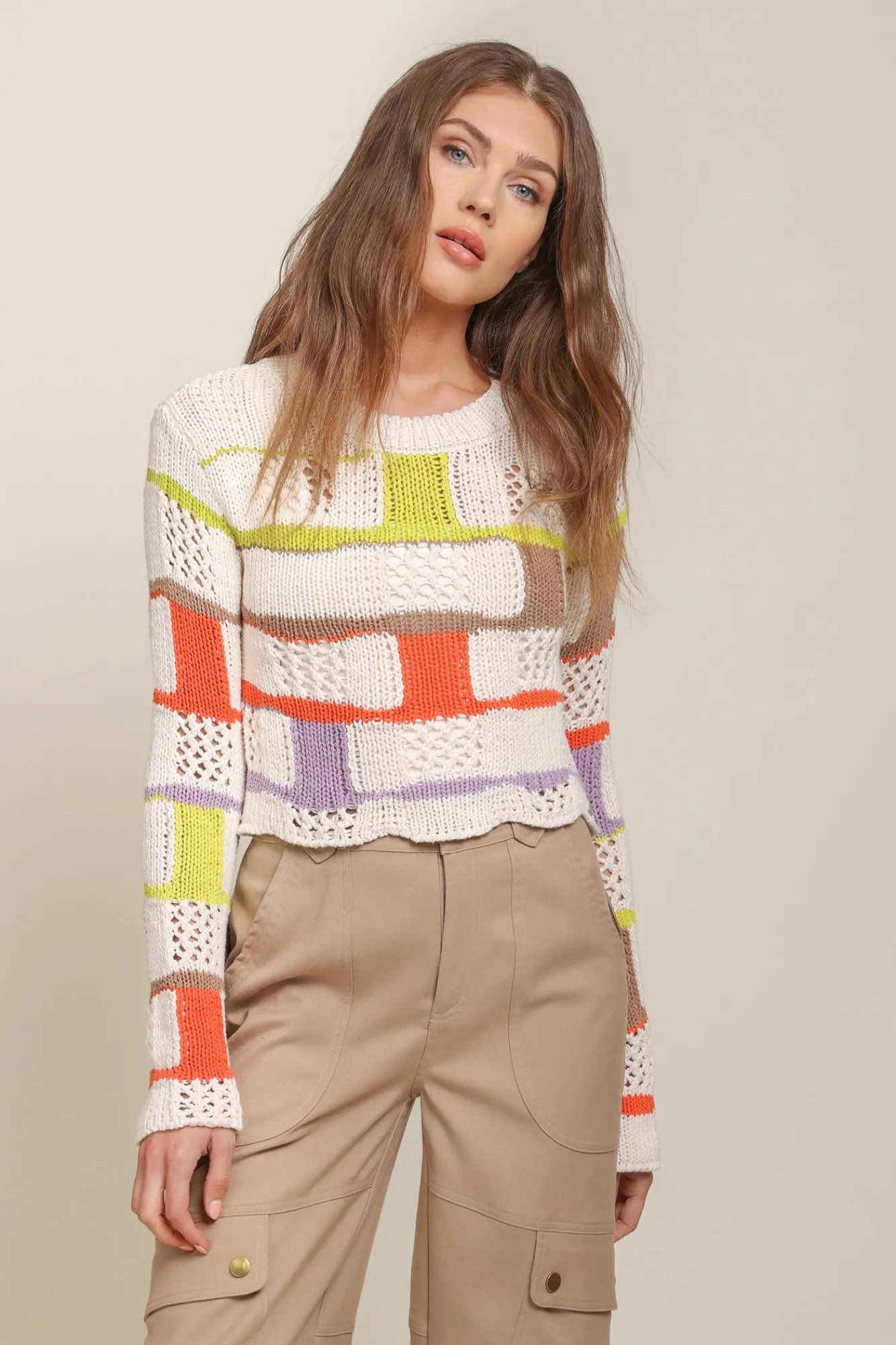 Line & Dot ADORED SWEATER- Knits