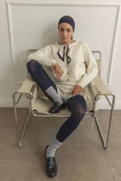 Line & Dot AGNES SCARF SWEATER- Resort