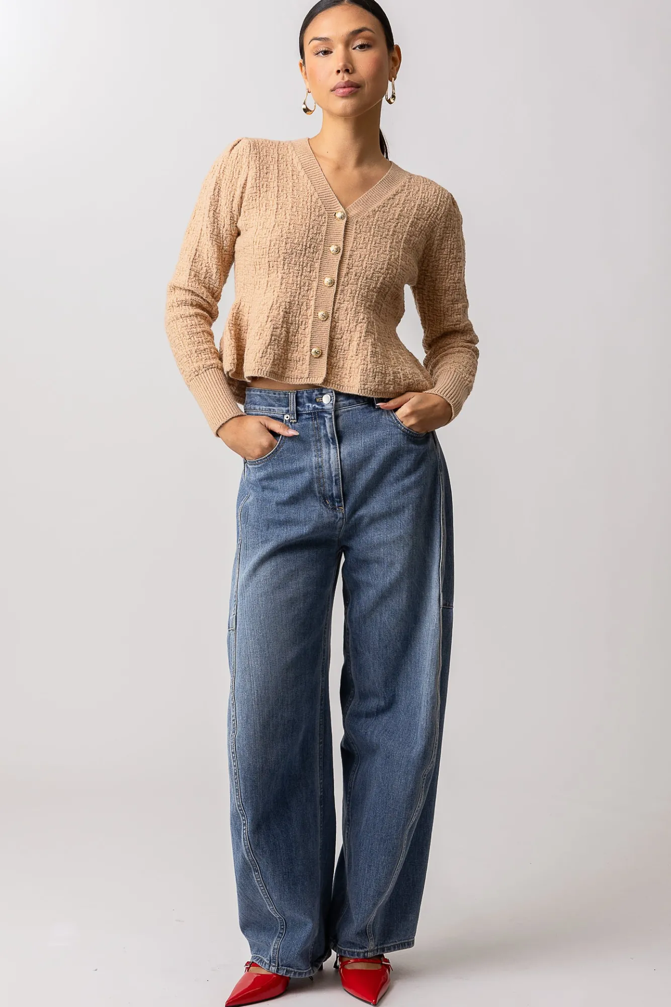 Line & Dot AMINA SWEATER- Knits