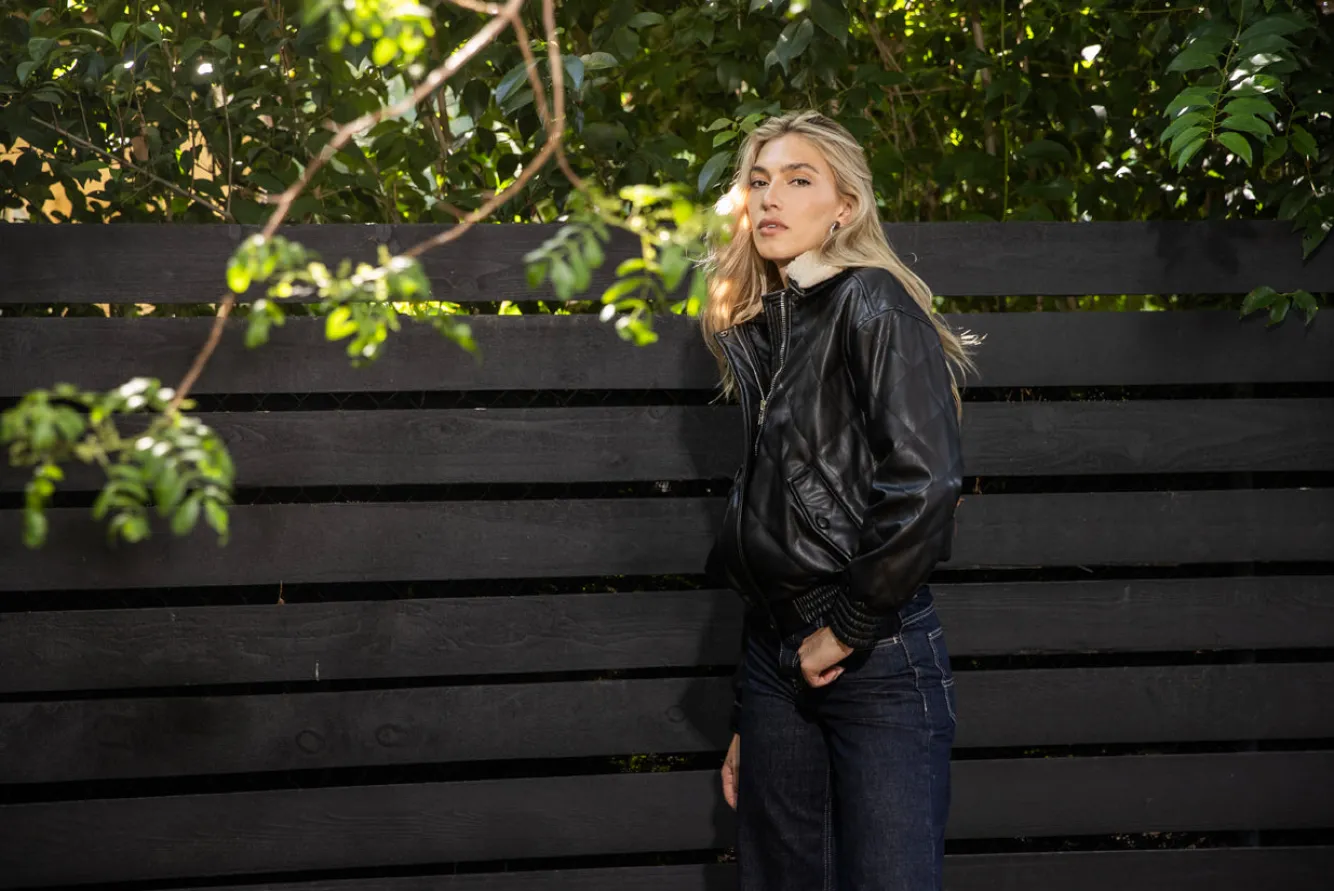 Line & Dot ANNETTE BOMBER JACKET- Outerwear