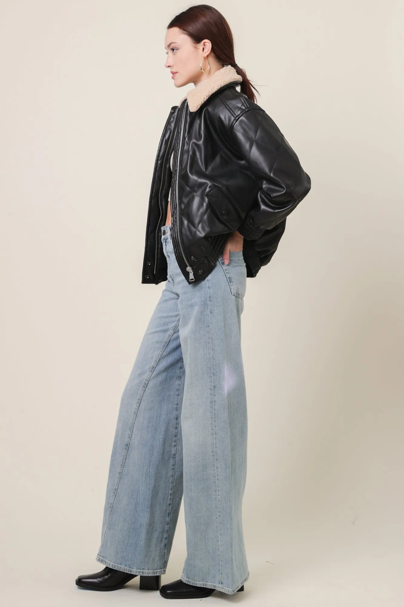 Line & Dot ANNETTE BOMBER JACKET- Outerwear