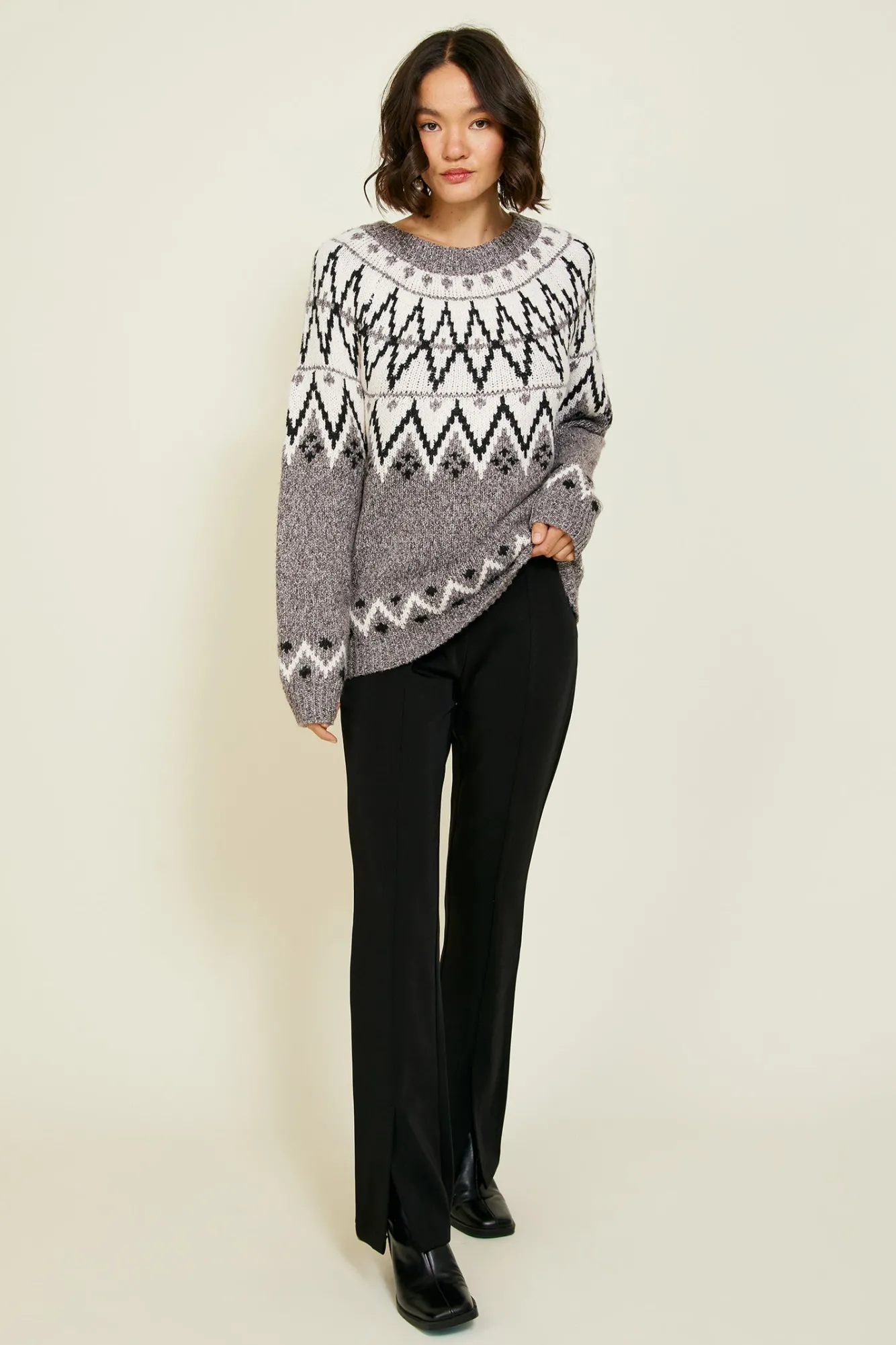 Line & Dot APRES SWEATER- Knits