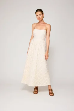 Line & Dot ARIS STRAPLESS MAXI DRESS- Dresses | Resort
