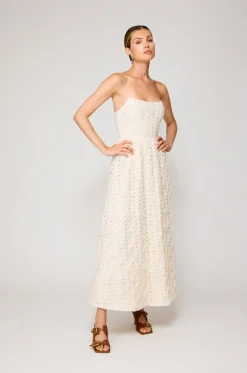 Line & Dot ARIS STRAPLESS MAXI DRESS- Dresses | Resort
