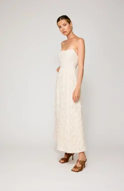 Line & Dot ARIS STRAPLESS MAXI DRESS- Dresses | Resort