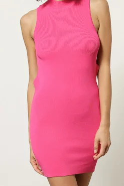 Line & Dot AUDREY MINI DRESS WITH CHAIN- Dresses