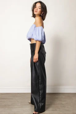 Line & Dot AUDREY OFF SHOULDER BLOUSE- Tops