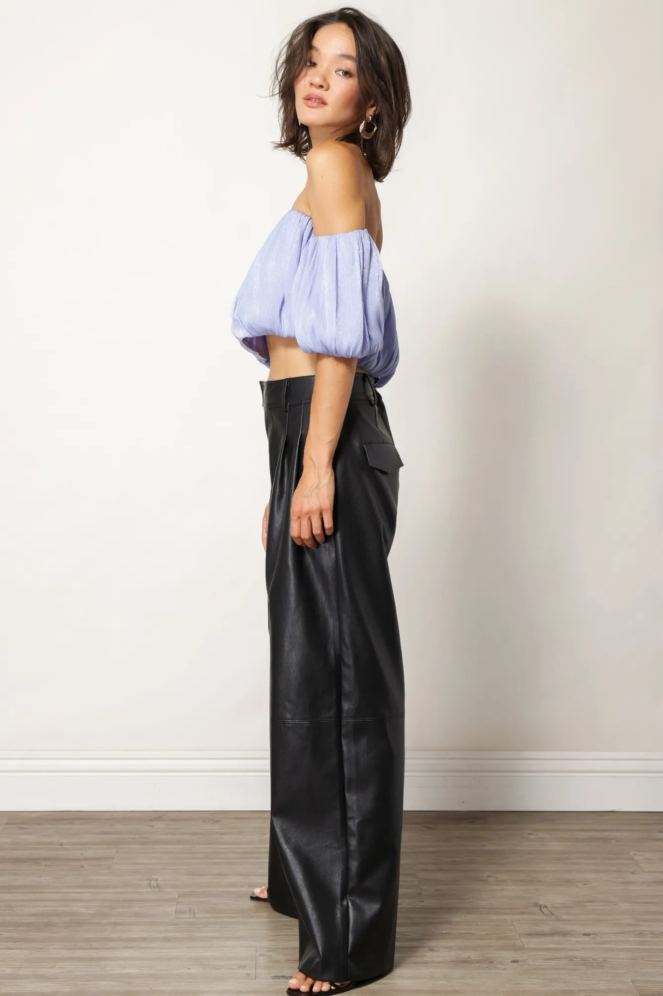 Line & Dot AUDREY OFF SHOULDER BLOUSE- Tops