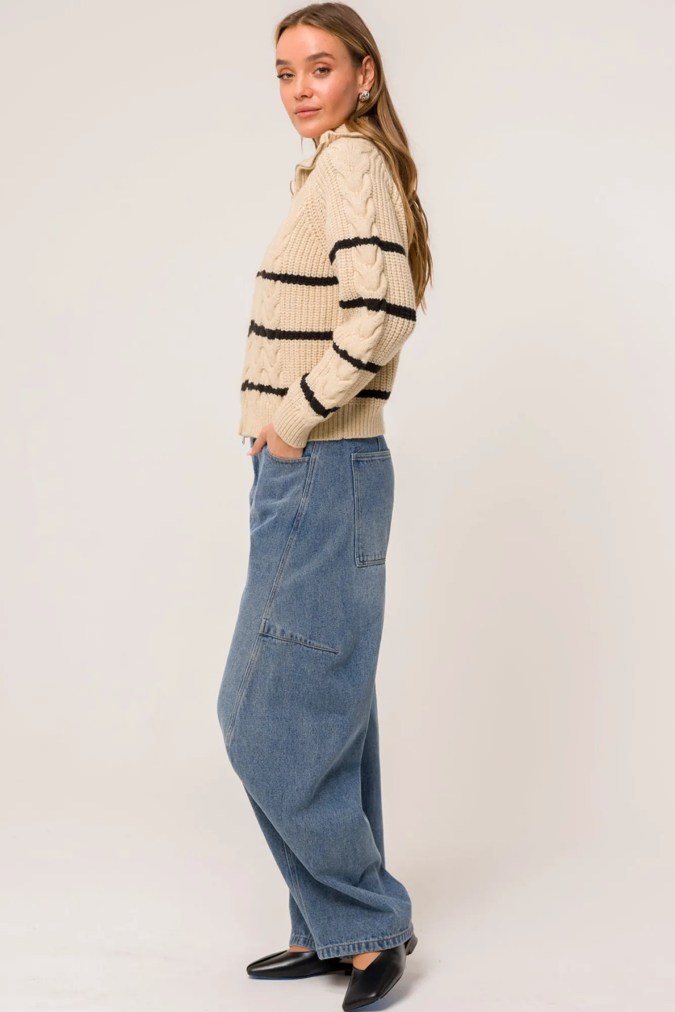 Line & Dot BASTILLE SWEATER- Knits