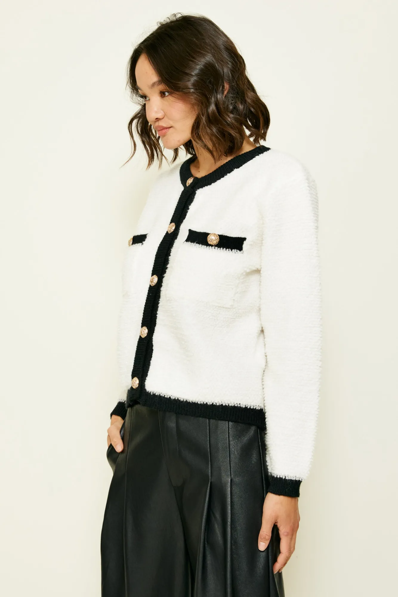 Line & Dot Bon Sweater- Tops