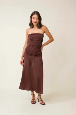 Line & Dot BRI MID DRESS- Dresses