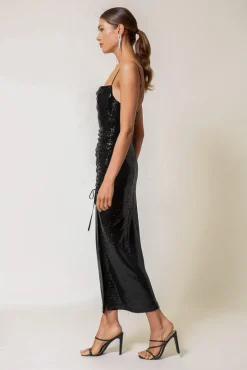 Line & Dot CHARLOTTE MIDI DRESS- Dresses