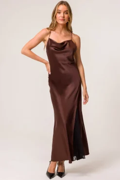 Line & Dot DALTON LACE INSERT DRESS- Dresses