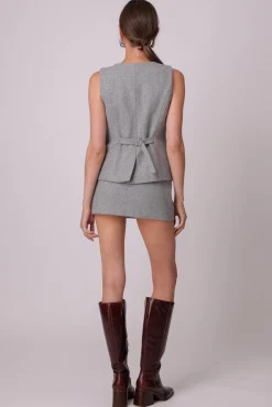 Line & Dot DAMSON VEST- Tops