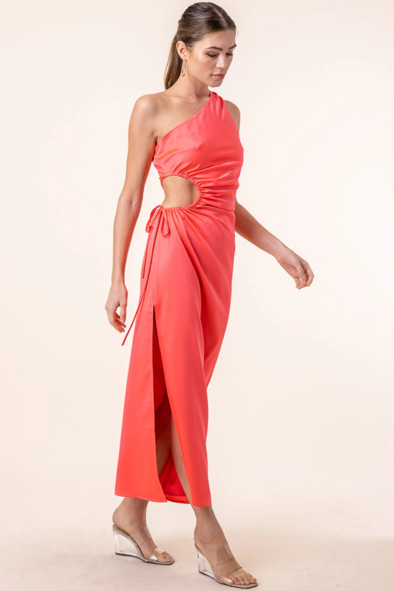 Line & Dot DELLA CUT OUT DRESS- Dresses