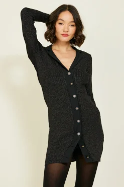 Line & Dot DENVER SWEATER DRESS- Dresses