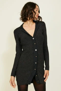 Line & Dot DENVER SWEATER DRESS- Dresses