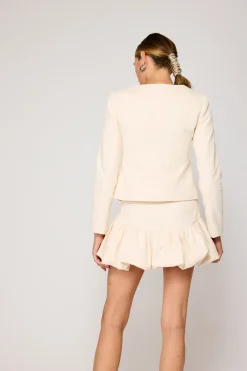 Line & Dot DEVIN BUBBLE MINI SKIRT- Bottoms | Resort