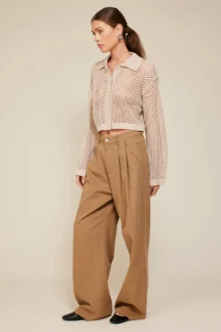 Line & Dot DIDI CROCHET TOP- Tops