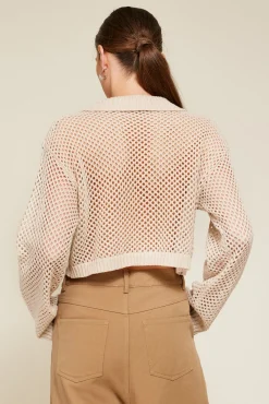 Line & Dot DIDI CROCHET TOP- Tops