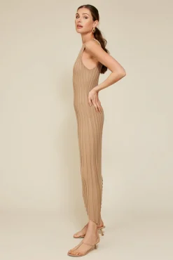 Line & Dot ELLEY MIDI DRESS- Dresses