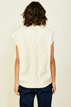 Line & Dot Emmy Sweater Vest- Tops