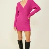 Line & Dot Fawna Sweater Dress- Dresses
