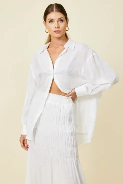 Line & Dot FRANKIE BUTTON DOWN- Tops