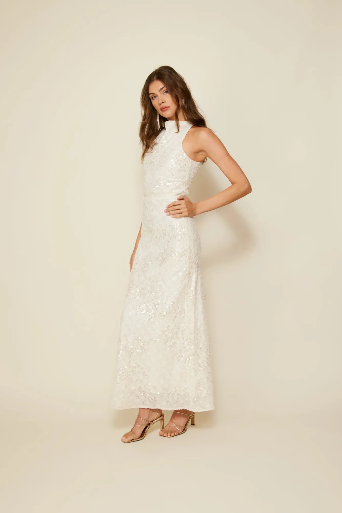 Line & Dot GLEAM MAXI DRESS- Dresses