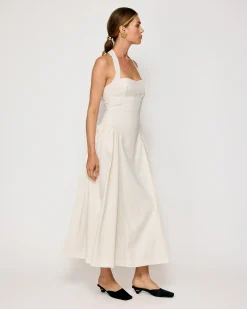 Line & Dot GRETA HALTER MAXI DRESS- Dresses | Resort