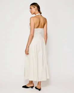 Line & Dot GRETA HALTER MAXI DRESS- Dresses | Resort