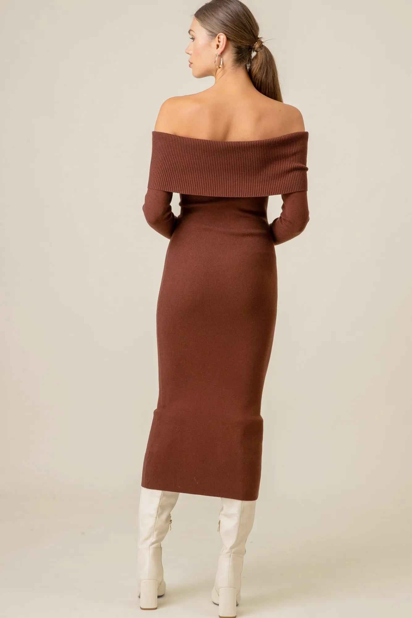 Line & Dot HEART STRUCK MIDI DRESS- Dresses