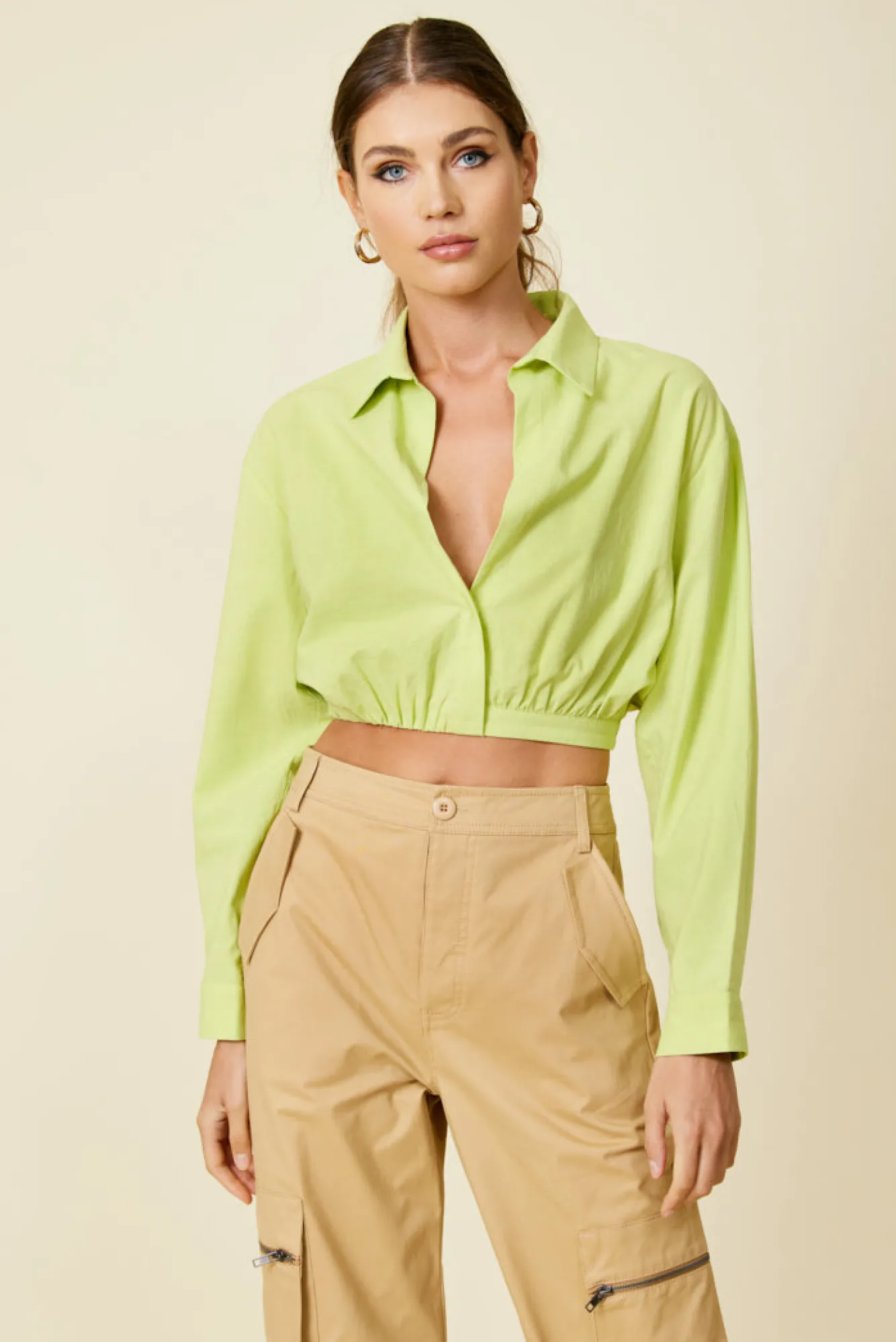 Line & Dot HOLLIS LONG SLEEVE TOP- Tops