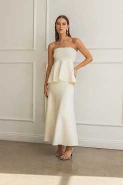 Line & Dot ISADORE KNIT SWEATER SKIRT- Bottoms | Resort