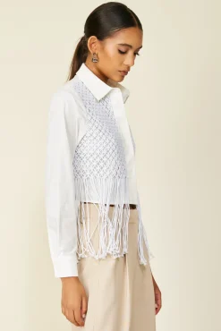 Line & Dot LACIE BUTTON DOWN- Tops