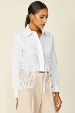 Line & Dot LACIE BUTTON DOWN- Tops