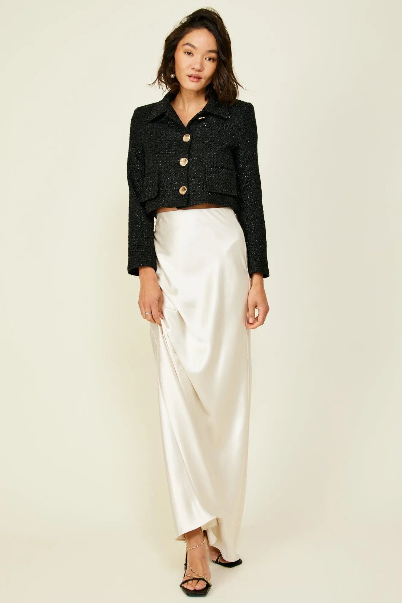 Line & Dot Lenni Top- Tops