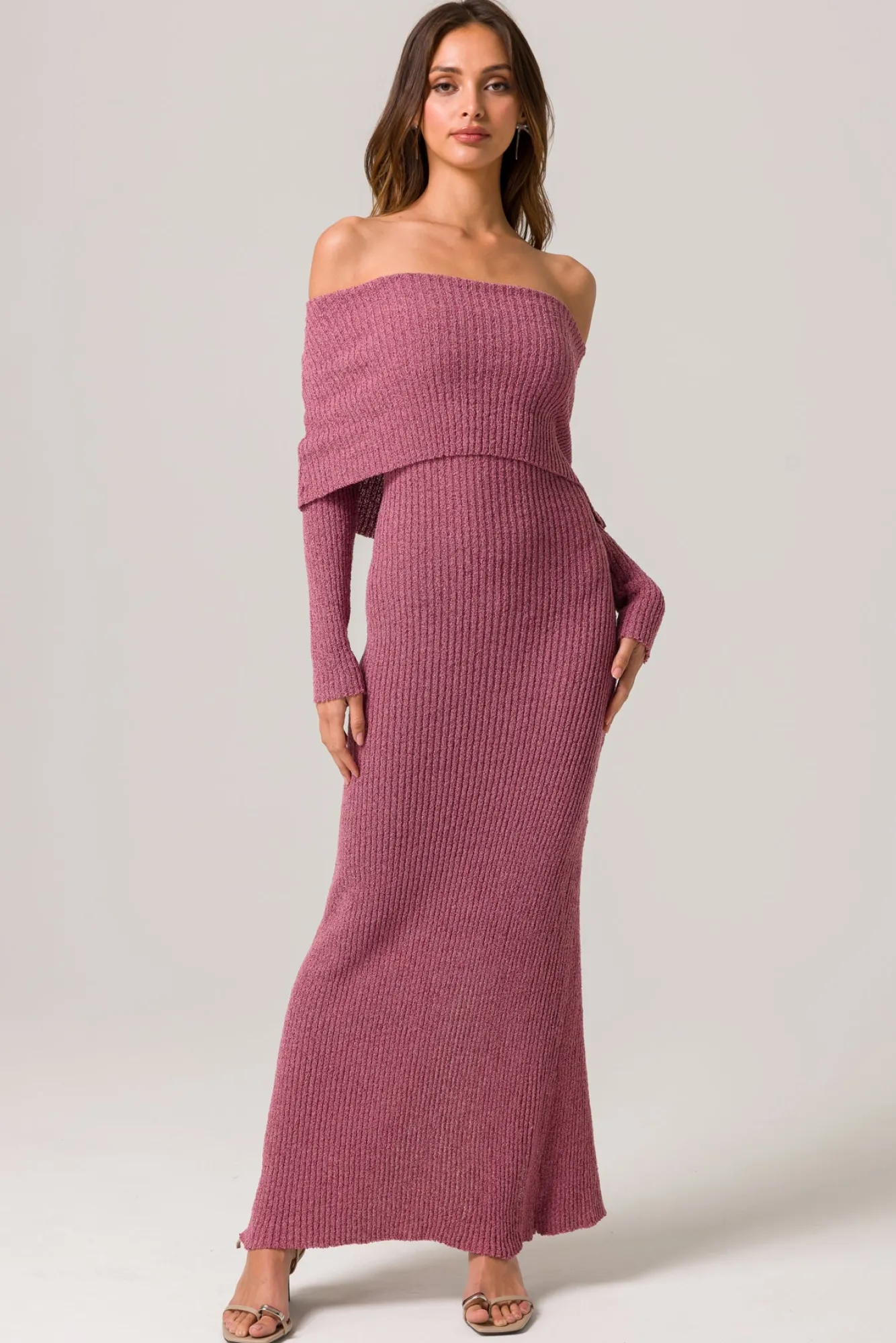 Line & Dot LENORA OFF SHOULDER DRESS- Dresses