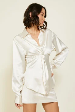 Line & Dot LULU KNOT FRONT TOP- Tops