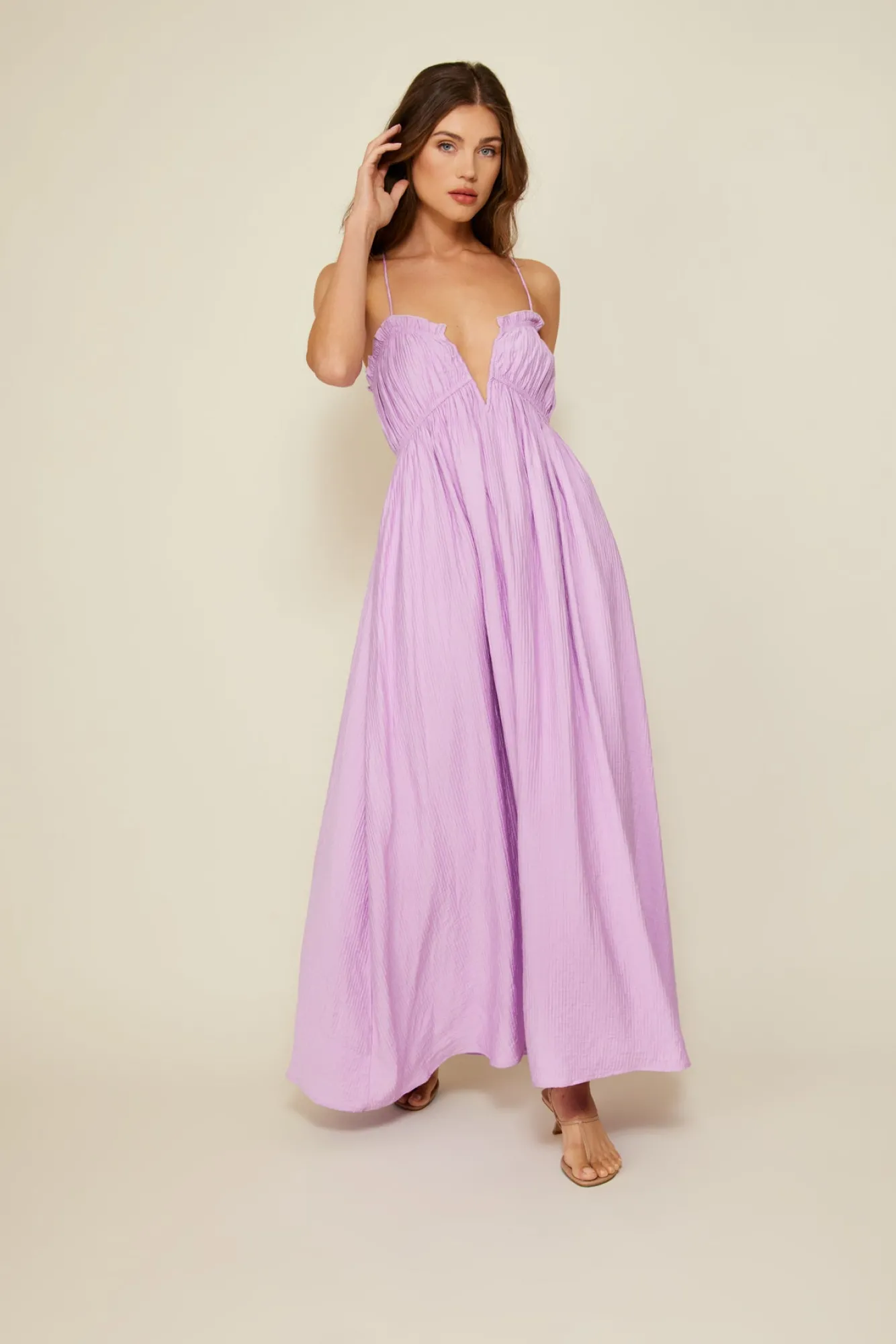 Line & Dot LYLAC MAXI DRESS- Dresses