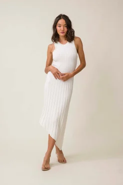 Line & Dot MAGNOLIA RIB DRESS- Tops