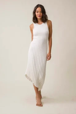 Line & Dot MAGNOLIA RIB DRESS- Tops