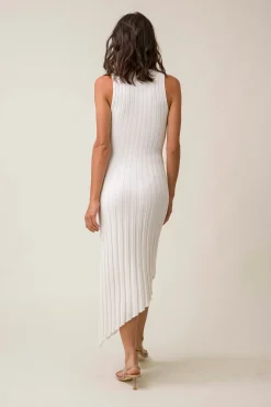 Line & Dot MAGNOLIA RIB DRESS- Tops