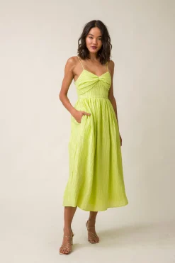 Line & Dot MAIA MIDI DRESS- Dresses