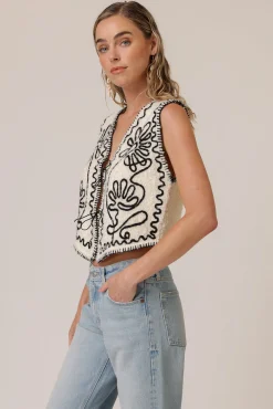 Line & Dot MARIS VEST- Tops