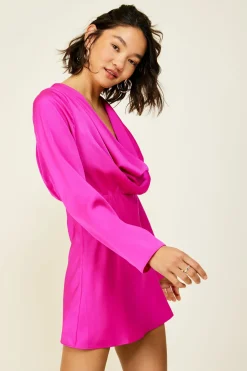 Line & Dot Miki Mini Dress- Dresses