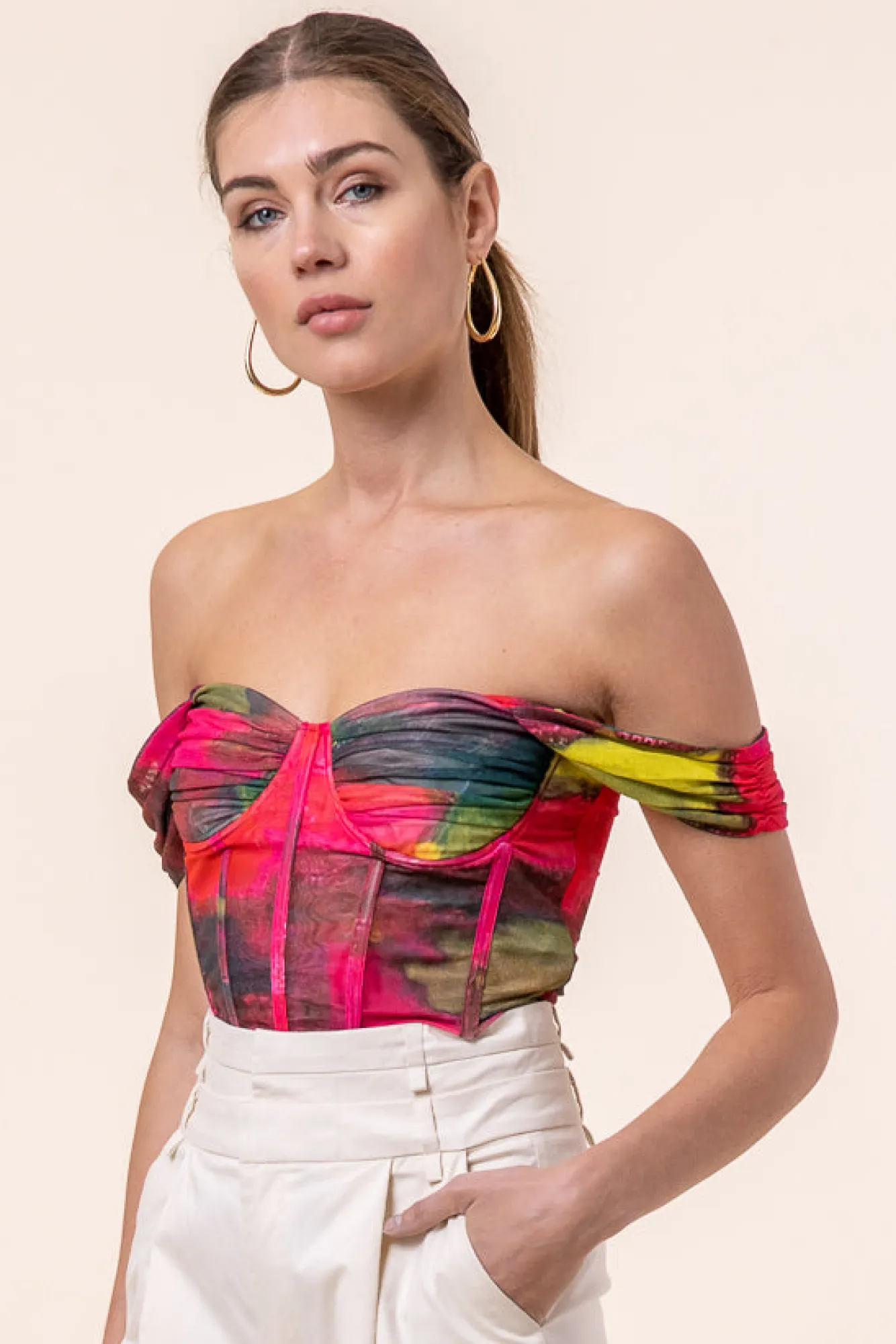 Line & Dot MILEY BUSTIER TOP- Tops