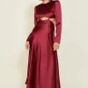 Line & Dot MIRA LONG SLEEVE DRESS- Dresses