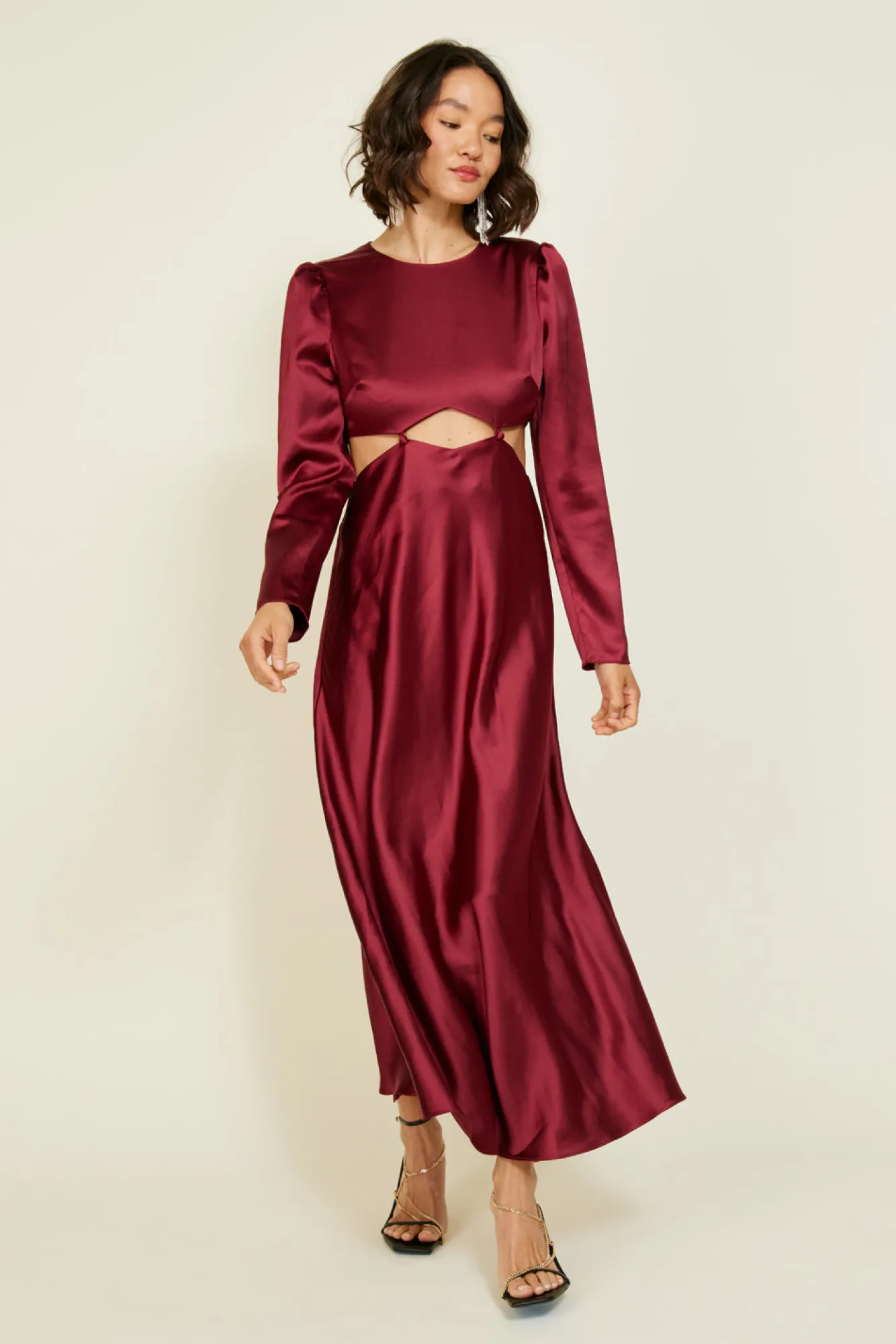 Line & Dot MIRA LONG SLEEVE DRESS- Dresses